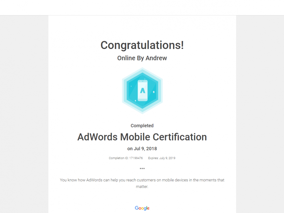 adwords mobile